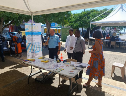 Stand Maison de protection des familles en Guadeloupe